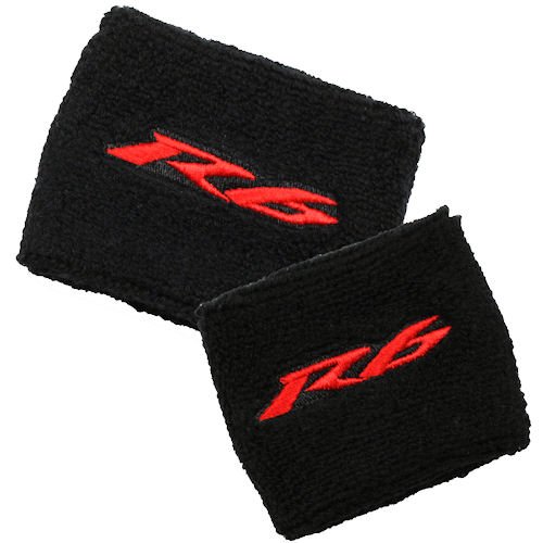 Reservoir Cover Socks YAMAHA R6 Black/Red